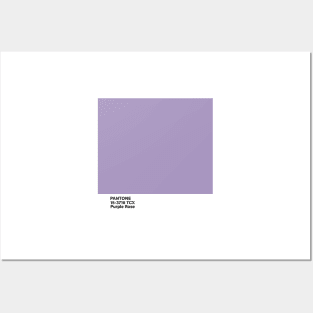 pantone 15-3716 TCX Purple Rose Posters and Art